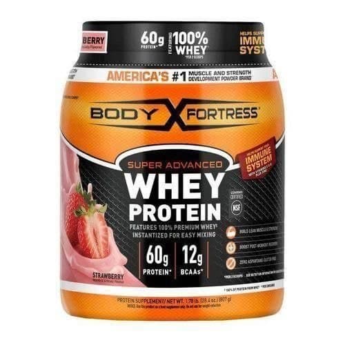 Body Fortress Whey Protein — Strawberry